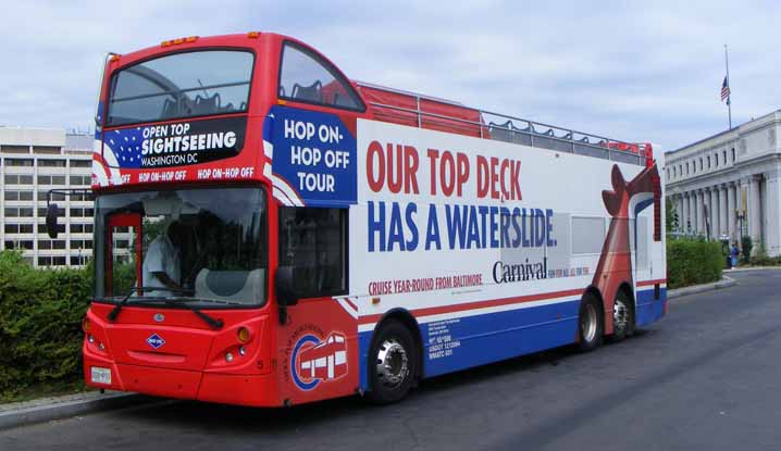 Open Top Sightseeing Washington DC Alexander Dennis Enviro500 5